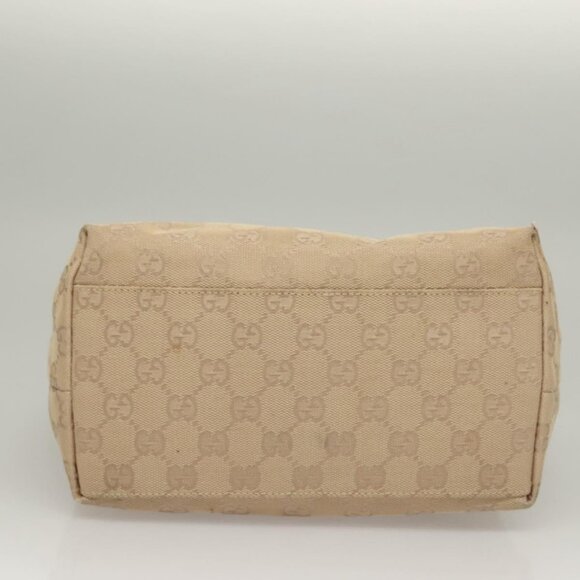 GUCCI GG Canvas Shoulder Bag Beige 001 3386 Auth - Picture 10 of 16